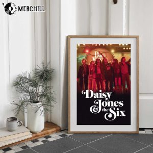 Daisy Jones and The Six Band Poster Daisy and Billy Concert Tour 3