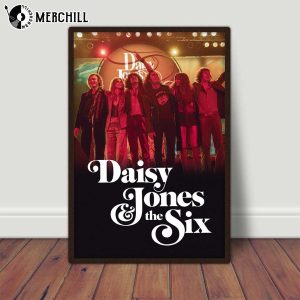 Daisy Jones and The Six Band Poster Daisy and Billy Concert Tour