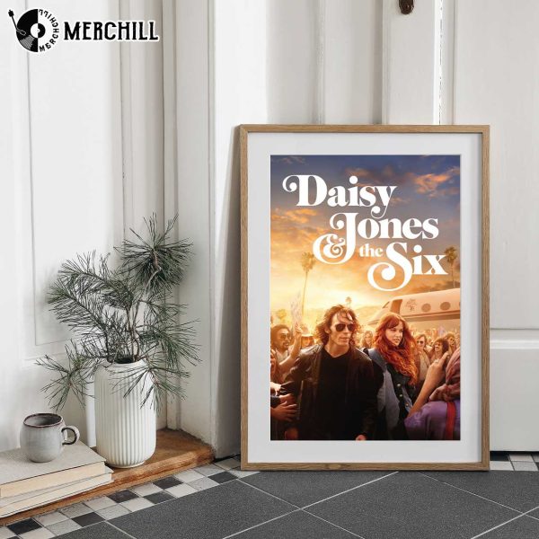 Daisy Jones and The Six Movie Poster Daisy and Billy
