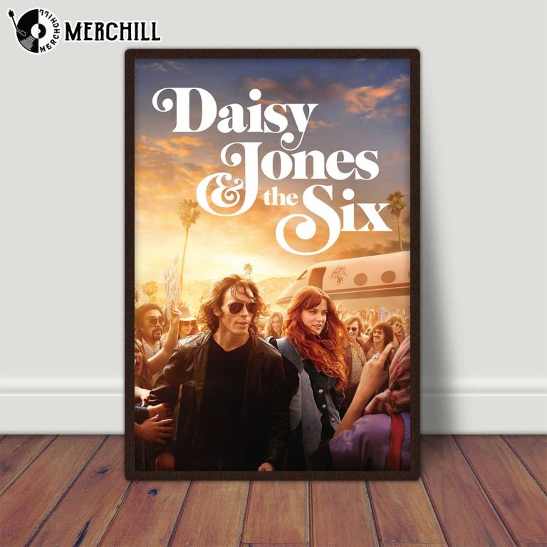 Daisy Jones and The Six Movie Poster Daisy and Billy Happy Place for