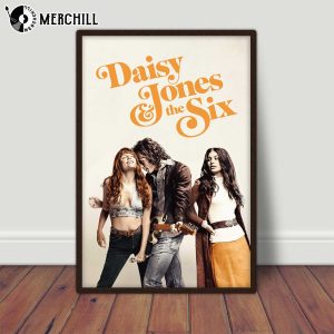 Daisy Jones and The Six TV Show Poster Book Lover Gift