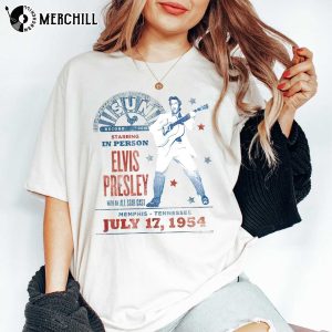 Elvis Presley Starring in Person Elvis Presley T Shirt Vintage 3