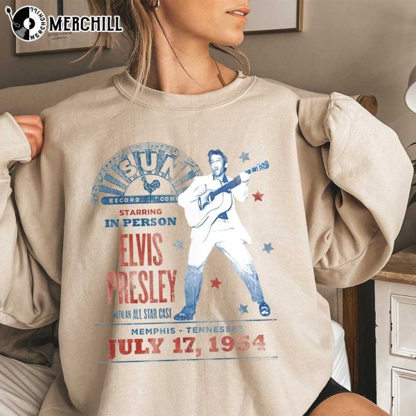 Elvis Presley Starring in Person Elvis Presley T Shirt Vintage