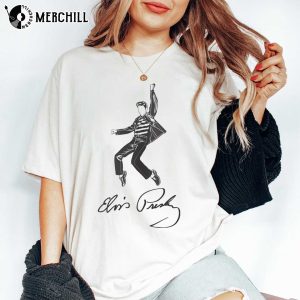 Elvis Presley Vintage T Shirt Elvis Presley Gift for Her 4
