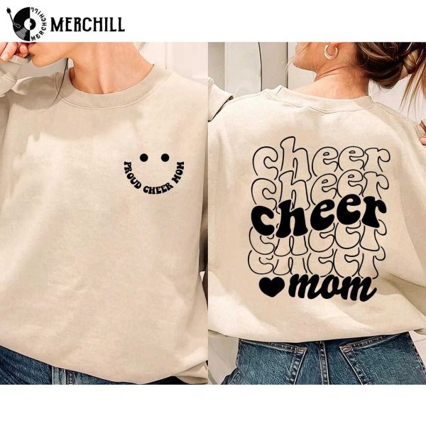 Funny Cheer Mom Shirt Cheerleading Mom Sweatshirt
