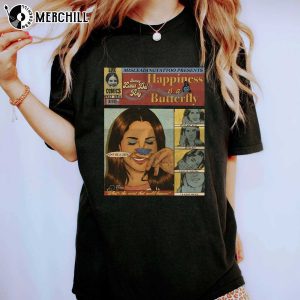 Happiness Is a Butterfly Lyrics Lana Del Rey Vintage Shirt 3