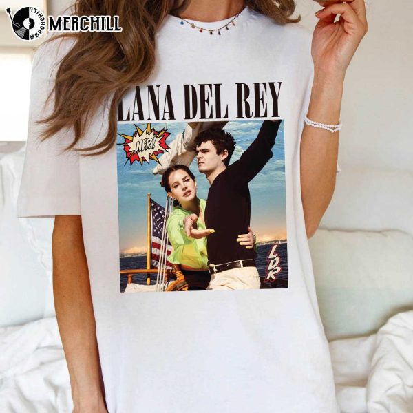 Lana Del Rey Norman Rockwell Shirt Gift for Lana Del Rey Fans