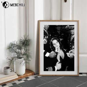 Lana Del Rey Smoking Poster Cigarettefashion Retro Art Photography 2