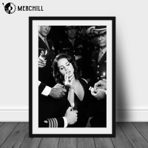 Lana Del Rey Smoking Poster Cigarettefashion Retro Art Photography 3