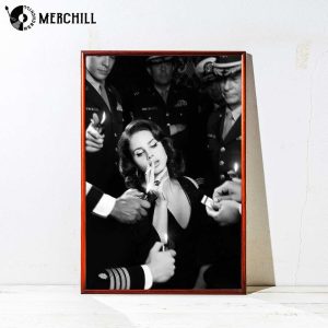 Lana Del Rey Smoking Poster Cigarettefashion Retro Art Photography 4