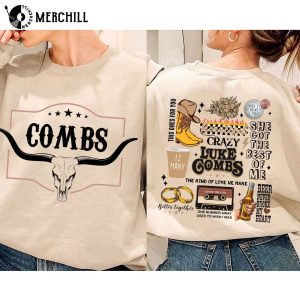 Luke Combs Tour Merchandise Printed 2 Sides Gift for Country Lovers 2