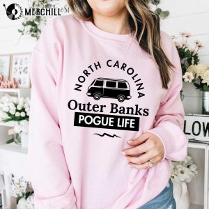 Outer Banks North Carolina Shirt Pogue Life Hoodie