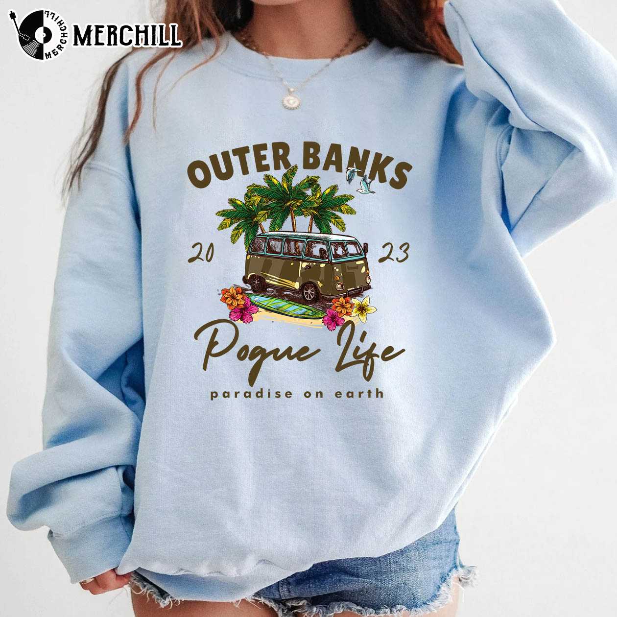 OBX Outer Banks Pogue Life Vintage 90s Tee Shirt, Paradise On