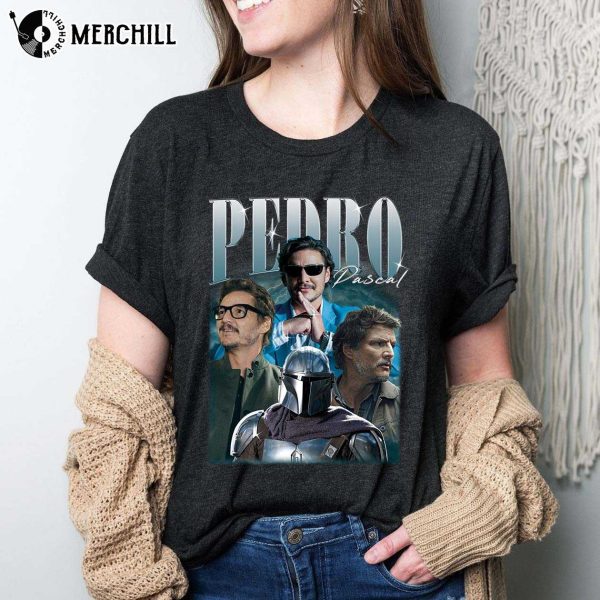 Pedro Pascal 90s Vintage Shirt The Last of Us The Mandalorian