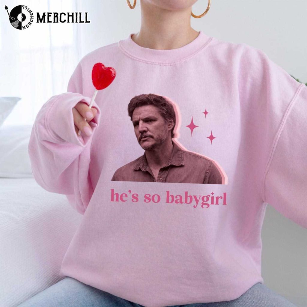 Pedro Pascal Babygirl T Shirt Zaddy Pascal Sweatshirt - Happy Place for ...