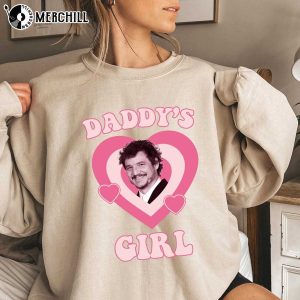 Pedro Pascal Tee Shirt Daddys Little Girl Game of Thrones