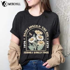 Wildflower Aurora Concert Shirt Daisy Jones Merch Gift 4