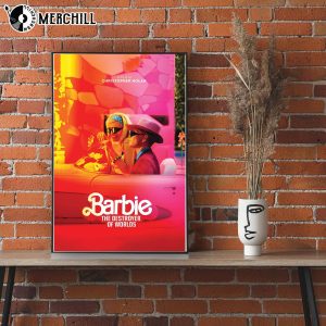Barbenheimer Movie Poster Oppenheimer Barbie 2023