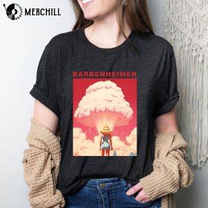 Barbenheimer Tshirt Barbie Shirt Women Movie Lover Gift