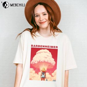 Barbenheimer Tshirt Barbie Shirt Women Movie Lover Gift 3