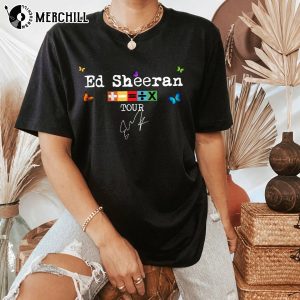 Ed Sheeran Mathematics Tour Shirt Gift For Pop Music Fan 3
