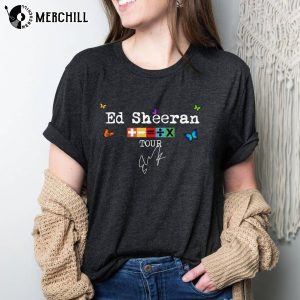 Ed Sheeran Mathematics Tour Shirt Gift For Pop Music Fan