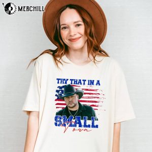 Aldean Tour 2023 Tee American Country Song Lyric 3