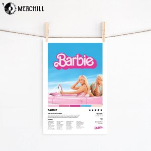Barbie Movie Poster 2023 Barbie and Ken