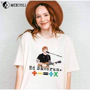 Funny Ed Sheeran Shirt Mathematics World Tour 2023 3