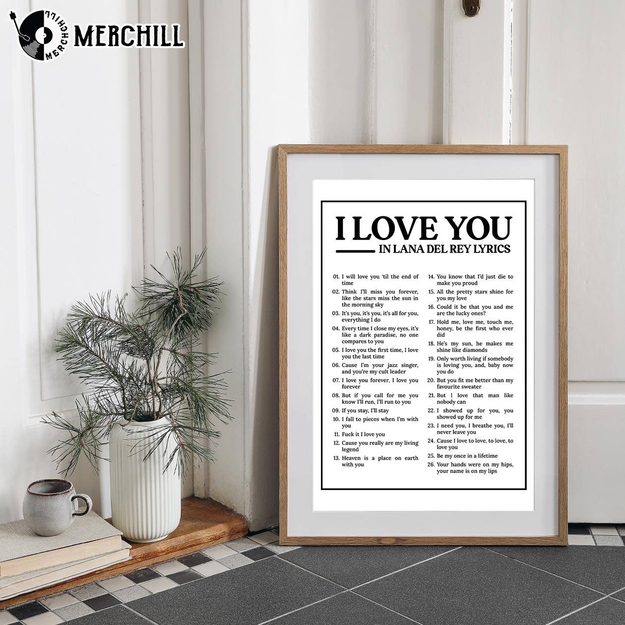 it's you i love Poster for Sale by lovely-lyrics