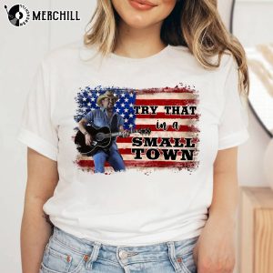 Jason Aldean Shirt Try That In a Small Town Coutry Music Gift