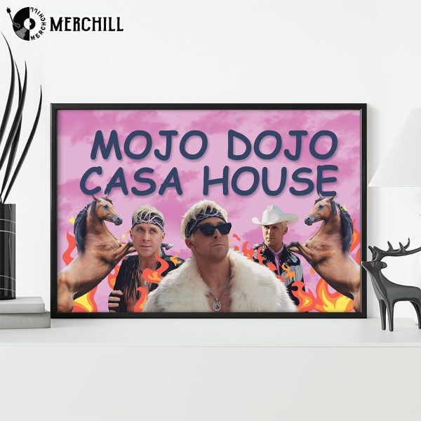 Mojo Dojo Casa House Doll Movie Barbie Film Poster