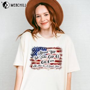 Proud American Tee Try That In a Small Town 3
