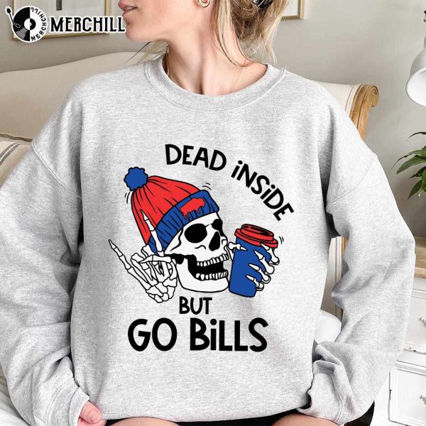 Bills Halloween Skeleton Shirt Buffalo Football Fan Gift