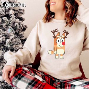 Bingo Chritsmas Sweatshirt Funny Bluey Shirt