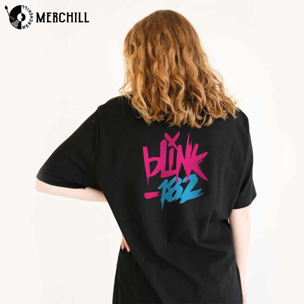 Blink 182 The World Tour Front and Back Sweatshirt Rock n’ Roll Tee