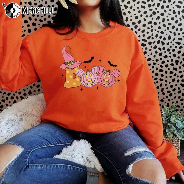 Boo Ghost Pumpkin Tshirt Funny Halloween Gift