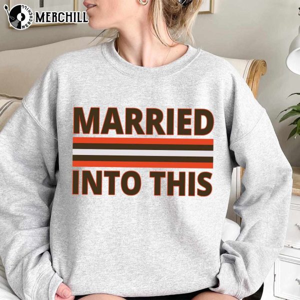 Brown Married Into This Cleveland Football Crewneck