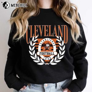 Cleveland Football Sweatshirt Cleveland Sports Apparel 3