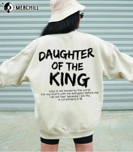 Daughter Of The King Hoodie Christian Sweatshirt 3