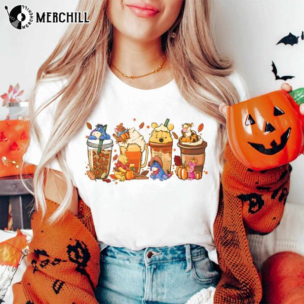 Disney Halloween Coffee Sweatshirt Pumpkin Spice Latte