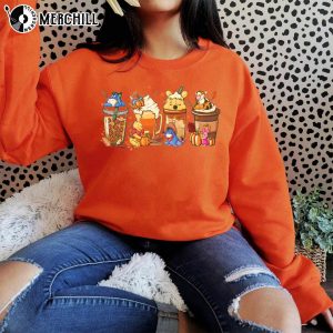 Disney Halloween Coffee Sweatshirt Pumpkin Spice Latte 4