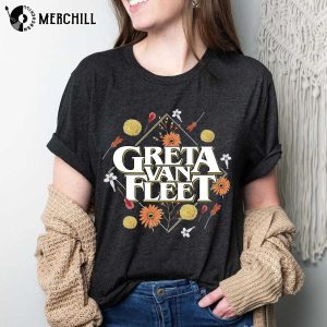 Dream In Gold Tour 2023 Tshirt Greta Van Fleet Tour Merch 2