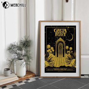 Dreams in Gold Poster Greta Van Fleet Print 4