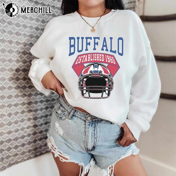 Football Game Day Sweatshirt Buffalo Bills Football Fan Gift