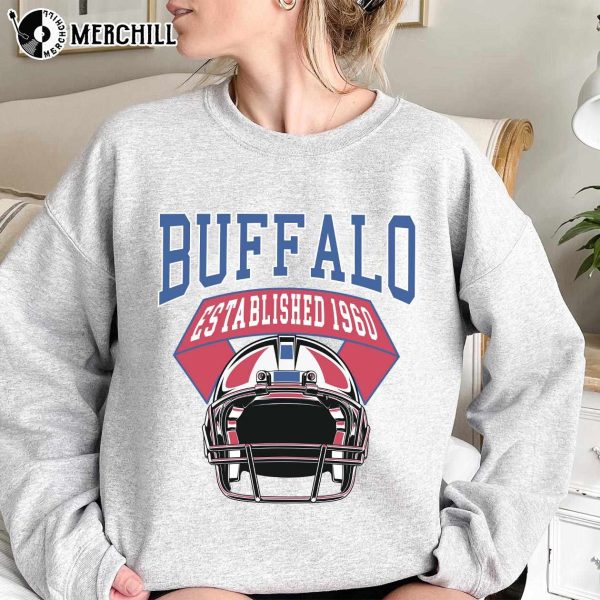 Football Game Day Sweatshirt Buffalo Bills Football Fan Gift
