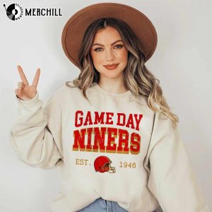 Game Day Niners Vintage San Francisco Football Sweatshirt 4