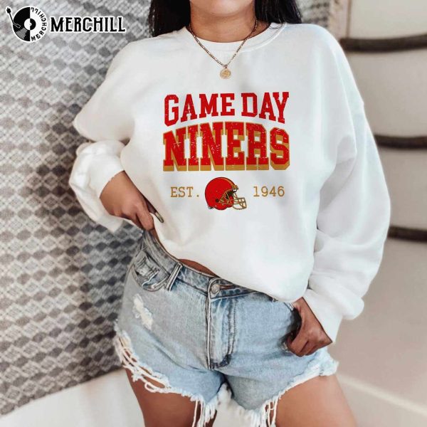 Game Day Niners Vintage San Francisco Football Sweatshirt