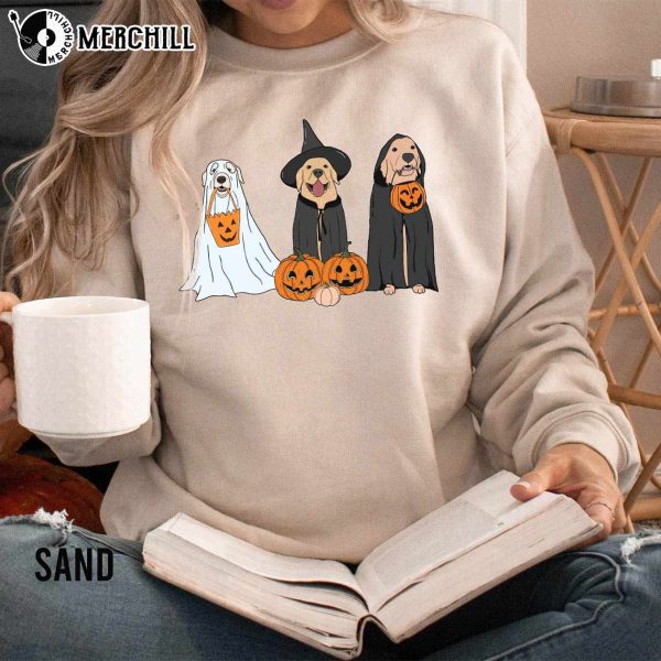 Ghost Dogs Sweatshirt Dog Lover Gift Spooky Season