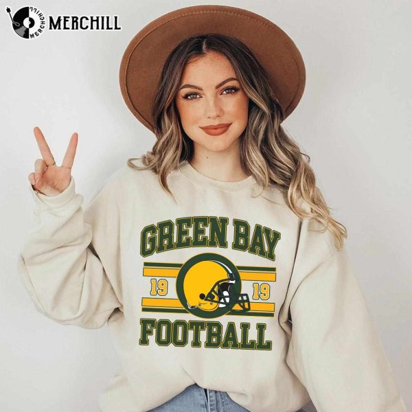 Green Bay Packers Football Sweatshirt Game Day Gift